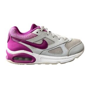 Nike Air Max IVO GP Pure Platinum Hyper Violet White Sneakers Kids Girl Boy 2.5Y